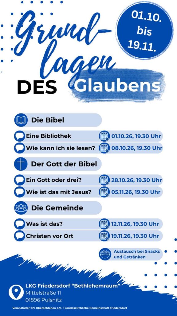 Kleiner Glaubenskurs